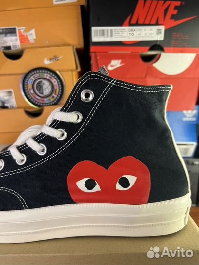 Converse x CDG comme DES garçons Оригинал коверсы