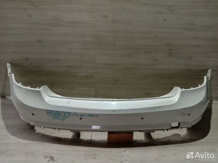 Бампер задний Mercedes Benz W207
