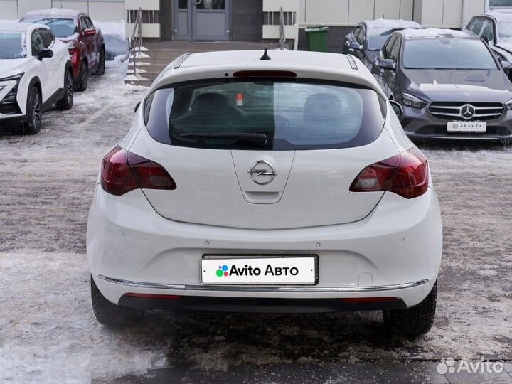 Opel Astra 1.6 AT, 2013, 170 000 км