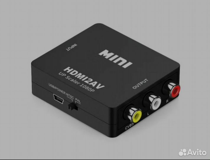 Конвертер hdmi rca