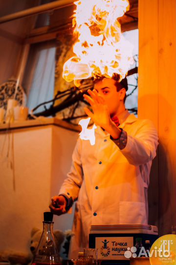 Бомбическое детское научное шоу на День Рождения