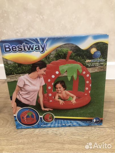 Детский надувной бассейн новый