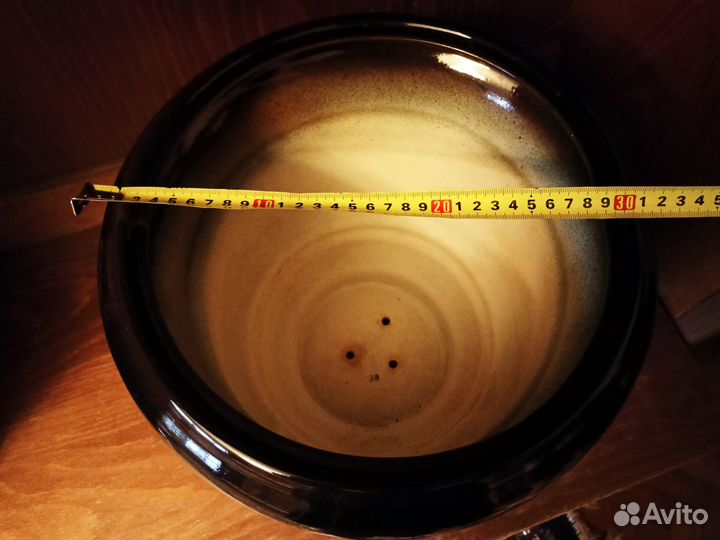 Горшок керамический напольный