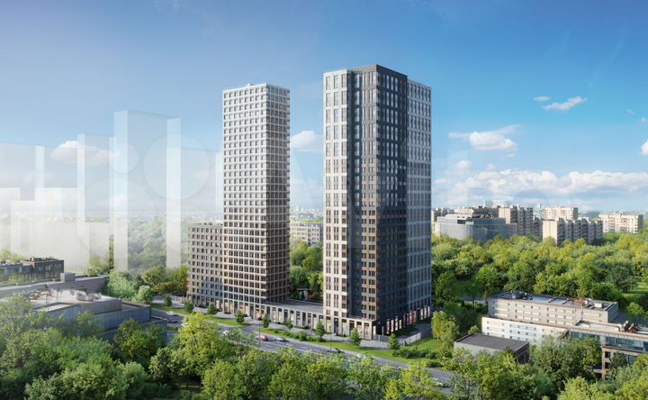 3-к. квартира, 50,1 м², 29/30 эт.