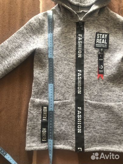 Теплая кофта для девочки 5-7 лет