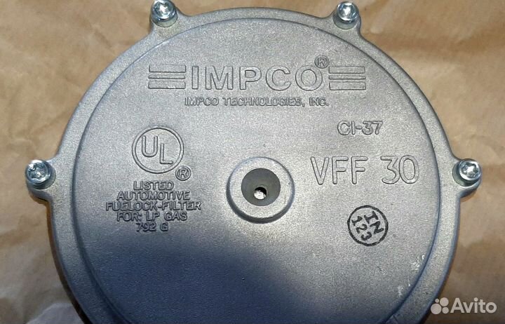 Газовый фильтр-клапан impco VFF 30