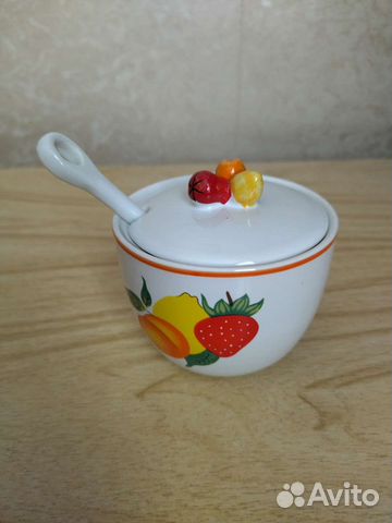 Горчичница с ложкой