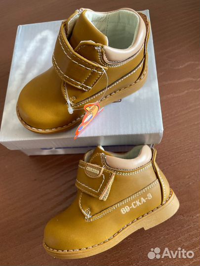 Ботинки для мальчика размер 19