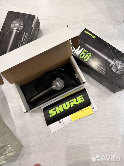Микрофон shure sm 58