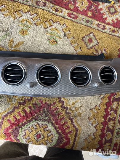 Накладка передней панели торпеды mercedes w213