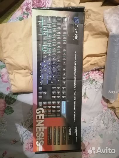 Игровая клавиатура Oklick760G genesis