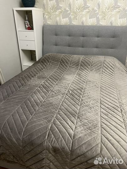 Покрывало велюр, евро