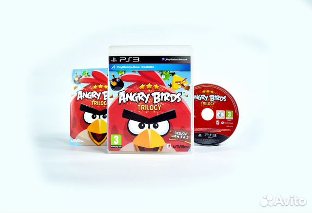 Angry Birds Trilogy для PS3 + Игра
