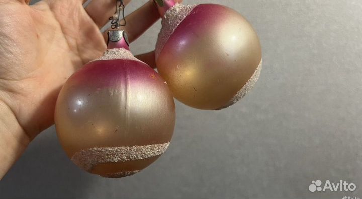 Елочные игрушки СССР