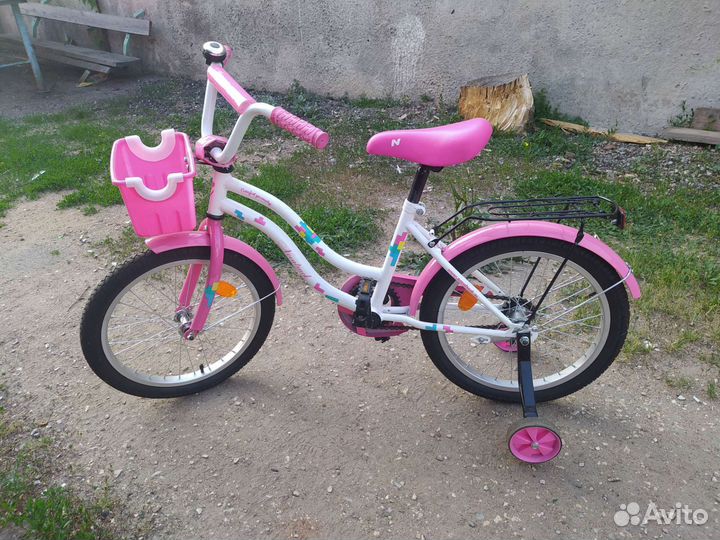 Велосипед для девочки на 18 колесах