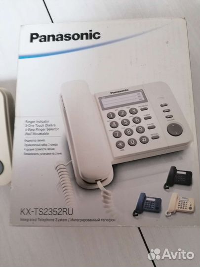 Стационарный телефон panasonic новый