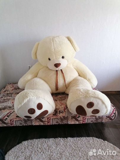 Плюшевый медведь 2 метра