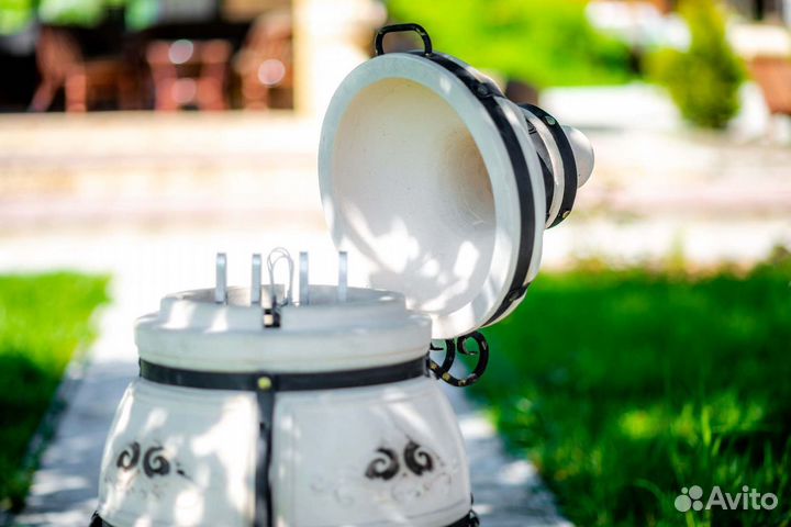 Тандыр с откидной крышкой Аполлон