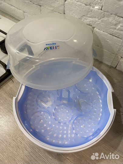 Паровой стерилизатор для детских бутылочек avent