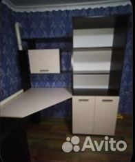 Угловой компьютерный стол со стеллажом пкс-8