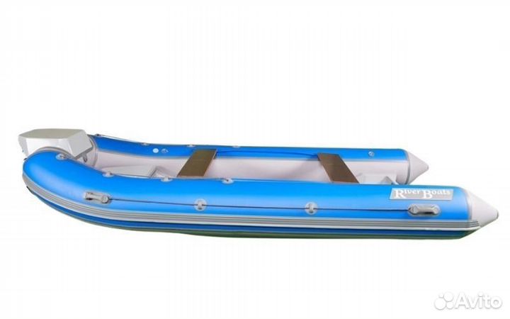 Лодка риб riverboats RB 400 (встроенный рундук)
