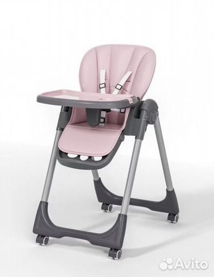 Стул для кормления luxmom розовый
