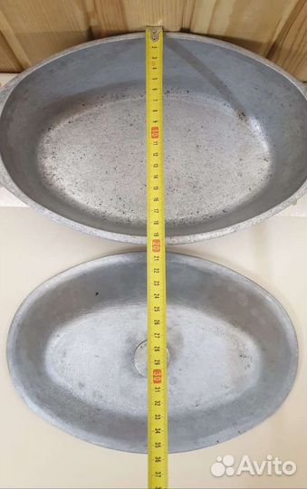 Утятница 4л жаровня кастрюля алюминиевая