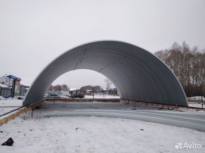 Быстровозводимые здания, ангары