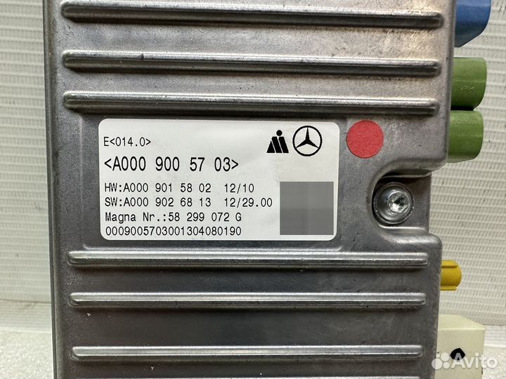 Блок кругового обзора 360 Mercedes ML W166 GL X166