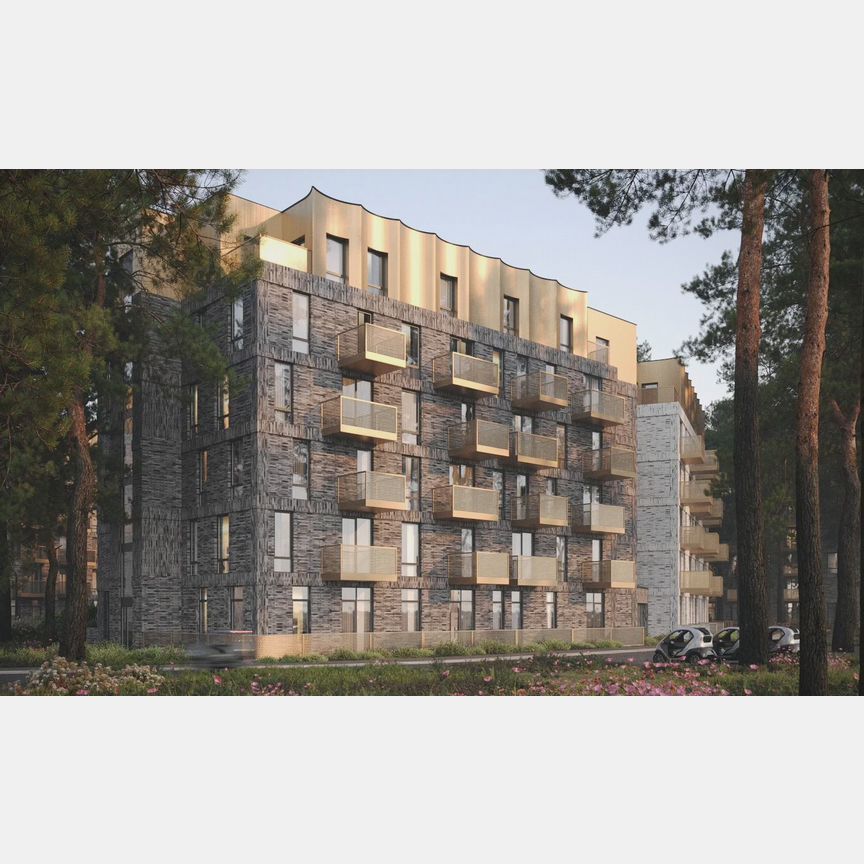 1-к. апартаменты, 45,2 м², 4/6 эт.