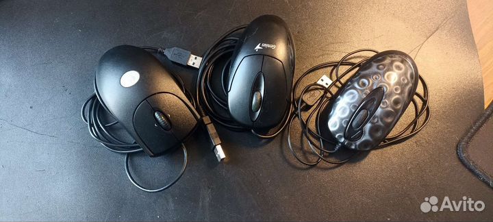 Компьютерные мышки- (Logitech 4tech и genius)