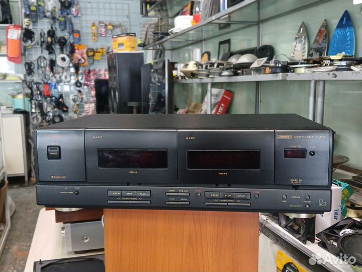 Двухкассетная декка luxman K-235W