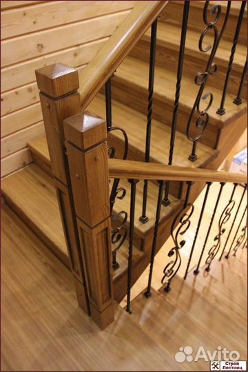 Деревянная лестница