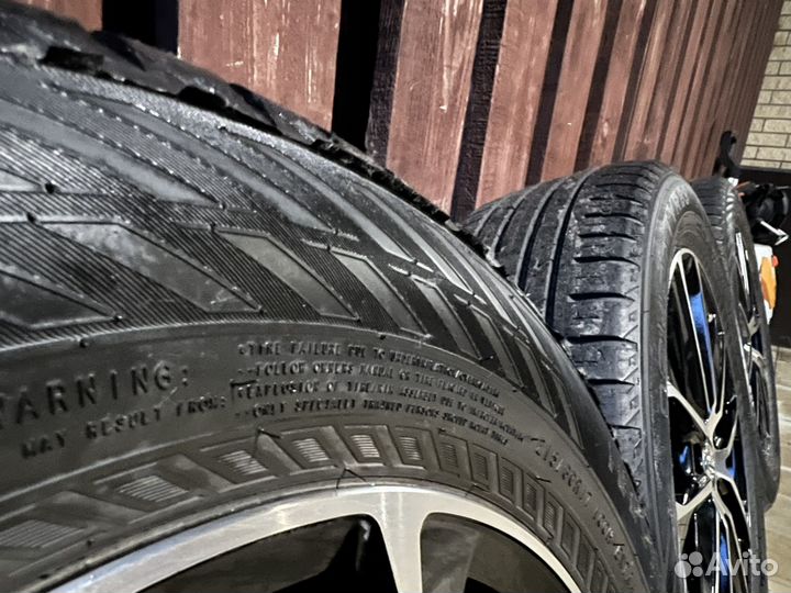 Диски R17 Qashqai Шины nokian tyres hakka blue 2