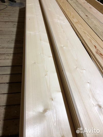 Доска полая, имитация бруса, евровагонка