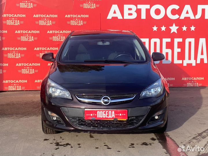 Opel Astra 1.6 МТ, 2014, 118 000 км