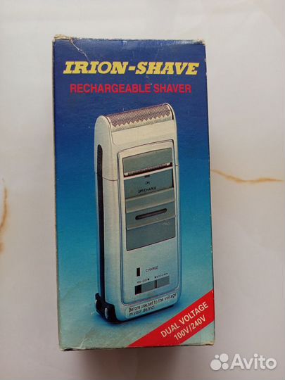 Электробритва Irion-Shave. Ретро