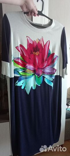 Платье трикотажное женское