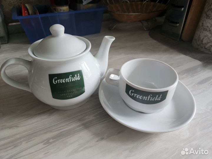 Сервиз чайный Greenfeeld, новый