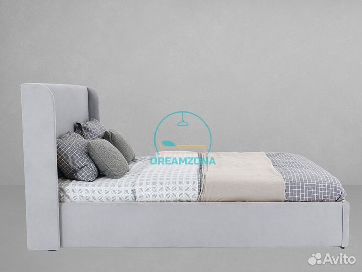 Кровать Нэнси с мягким изголовьем