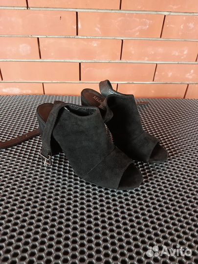 Ботильоны 36 натуральная замша