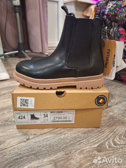 Новые сапоги челси Futurino 34