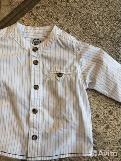 Рубашка на малыша