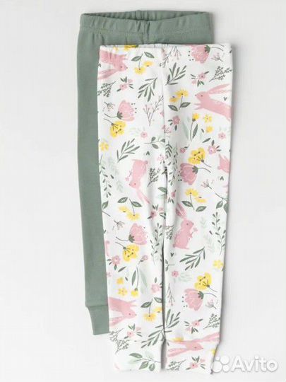 Леггинсы новые для девочки 80-86-92