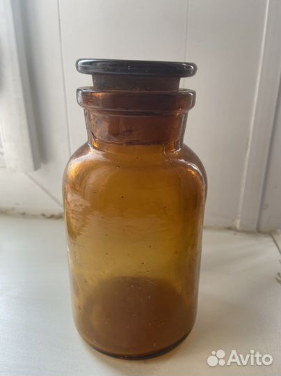 Пузырек/флакон с притертой пробкой СССР