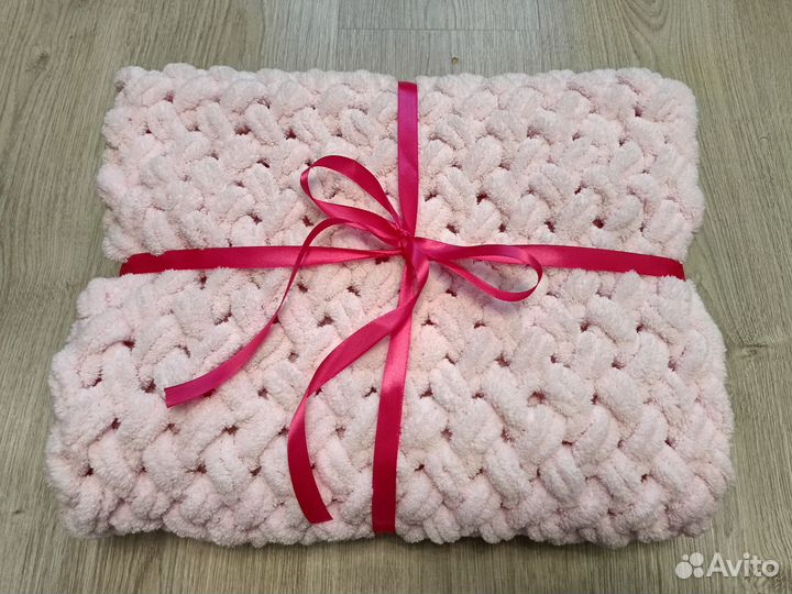 Плед детский плюшевый