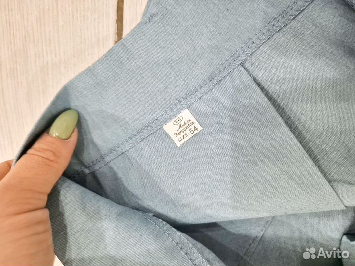 Джинсы с вышивкой женские 54 р-р