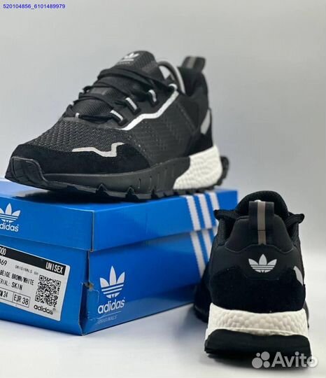 Кроссовки Adidas ZX 1000 Black (Арт.81978)