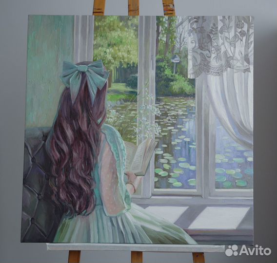 Картина маслом на холсте Импрессионизм Пейзаж