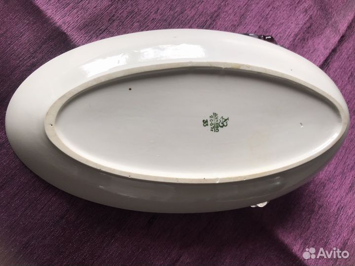 Блюдо сервировочное Дулево (селедочница)